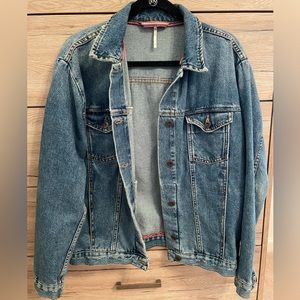 Free People, XS oversized Denim Jacket